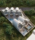 Kalyves Kreta, Kalyves: 150 Meter zum Meer - Luxusvilla mit Meerblick und privatem Pool in kleinem Komplex zu verkaufen Wohnung kaufen